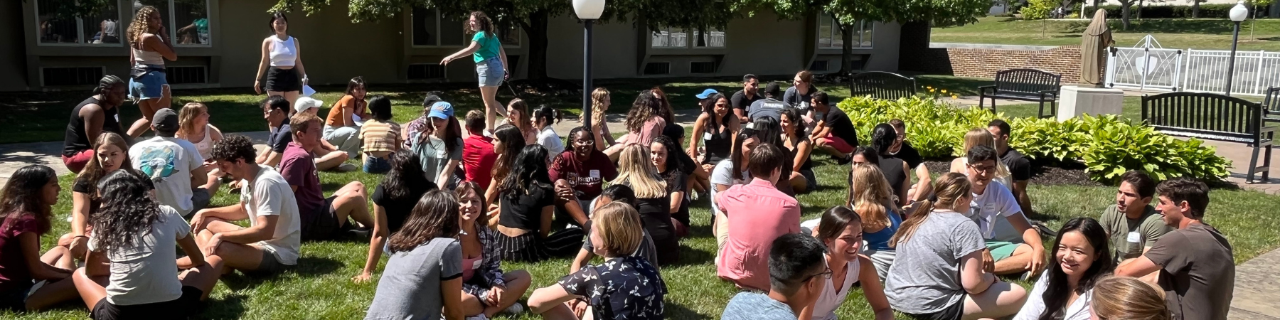 Students at the JUMP Retreat